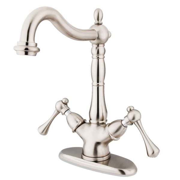 KS1498BL Vessel Sink Faucet, Brushed Nickel